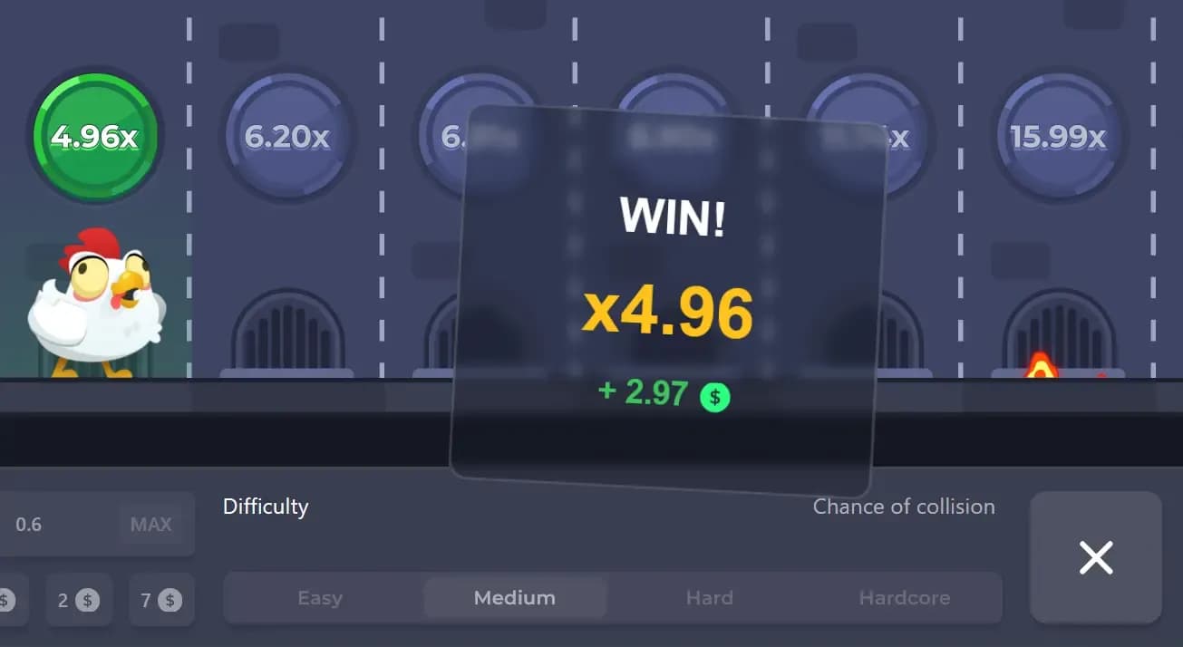 Chicken Roadda katta g'alaba