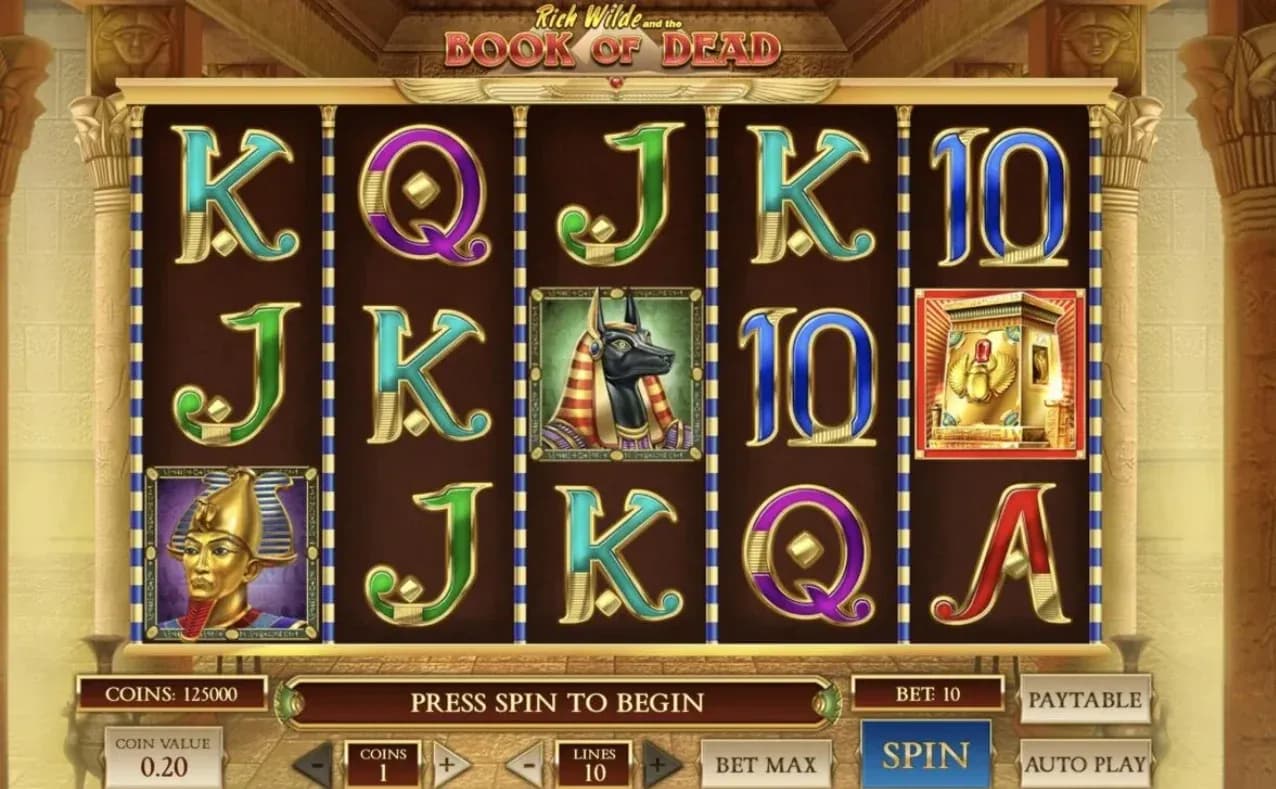 Book of Dead 1win