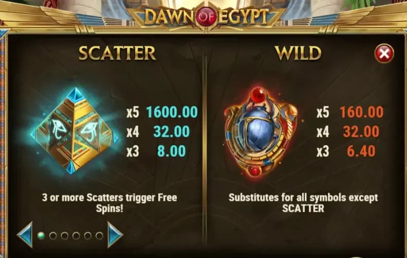 Dawn of Egypt 1Win