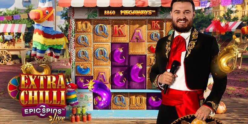Extra Chilli Epic Spins Live Slot 1Win