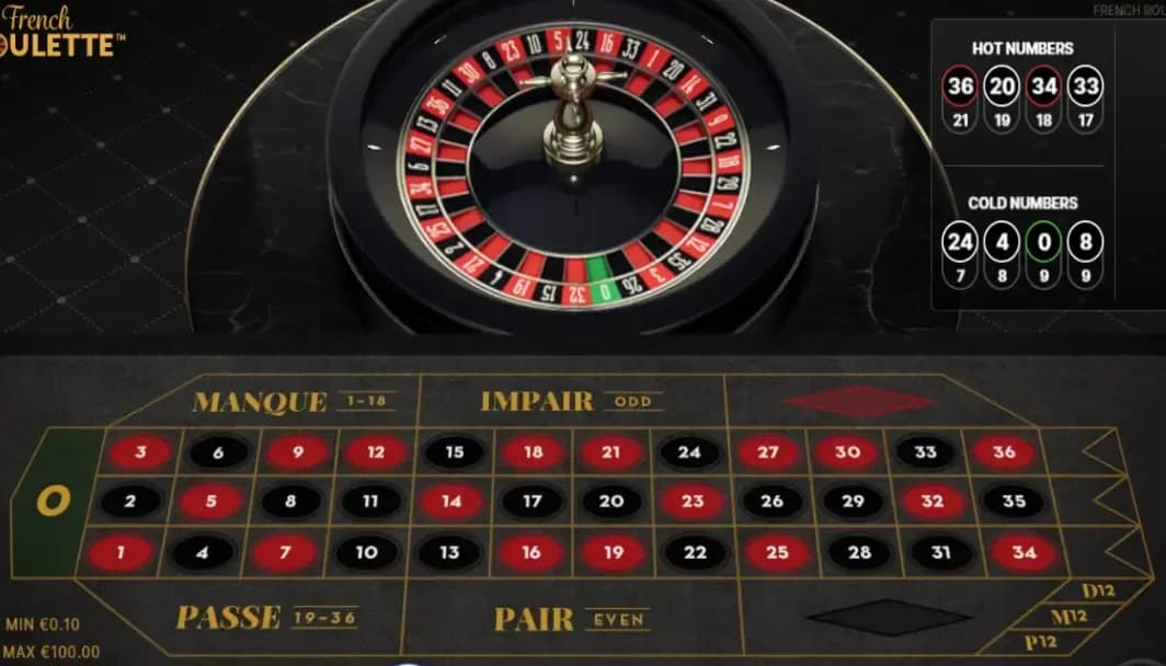 French Roulette 1win