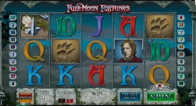 Full Moon Fortunes at 1win