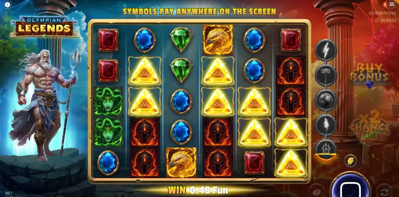 x2 Bonus in Olympian Legends