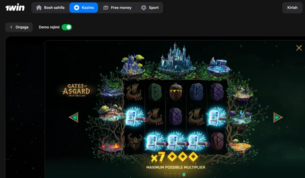 Gates of Asgard Nine Realms 1 g'alaba bilan