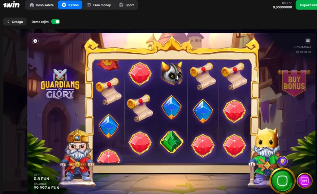 Glory Guardians on 1Win